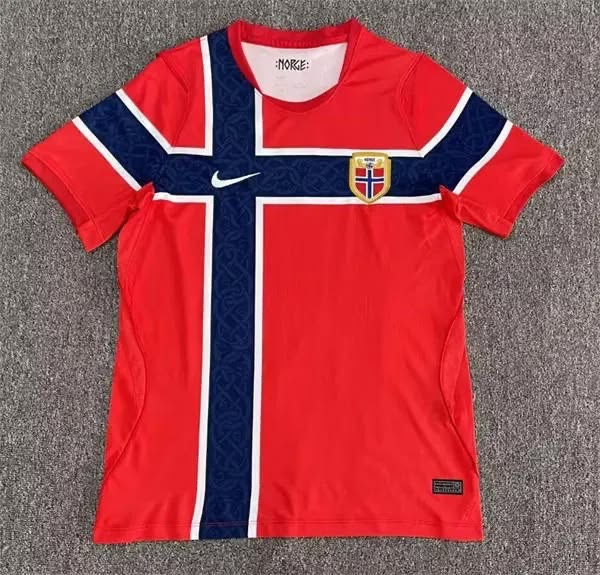 Maillot Norvège · rouge