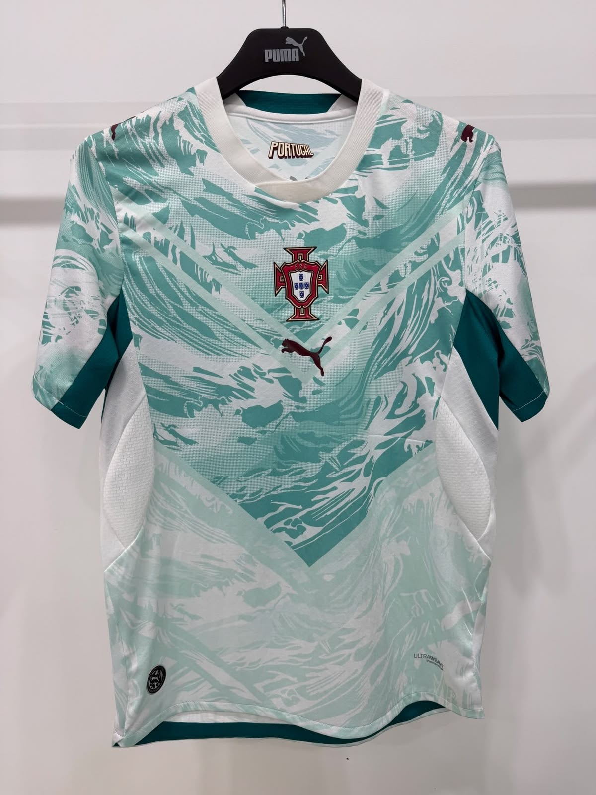 Maillot Portugal · blanc / vert