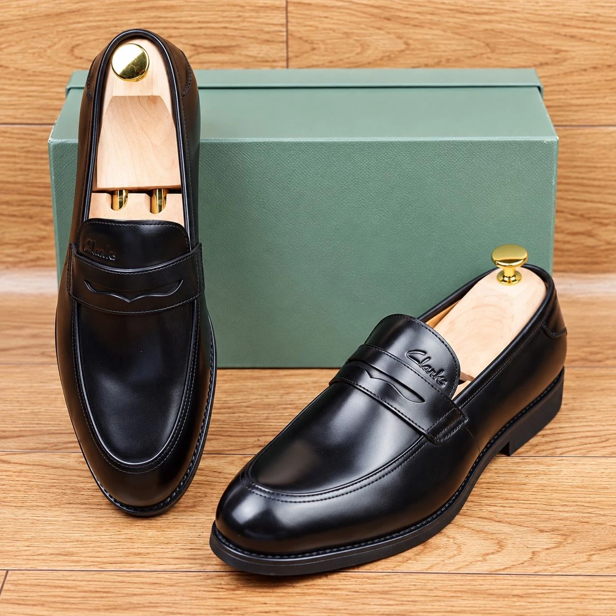 Mocassin Penny Noir