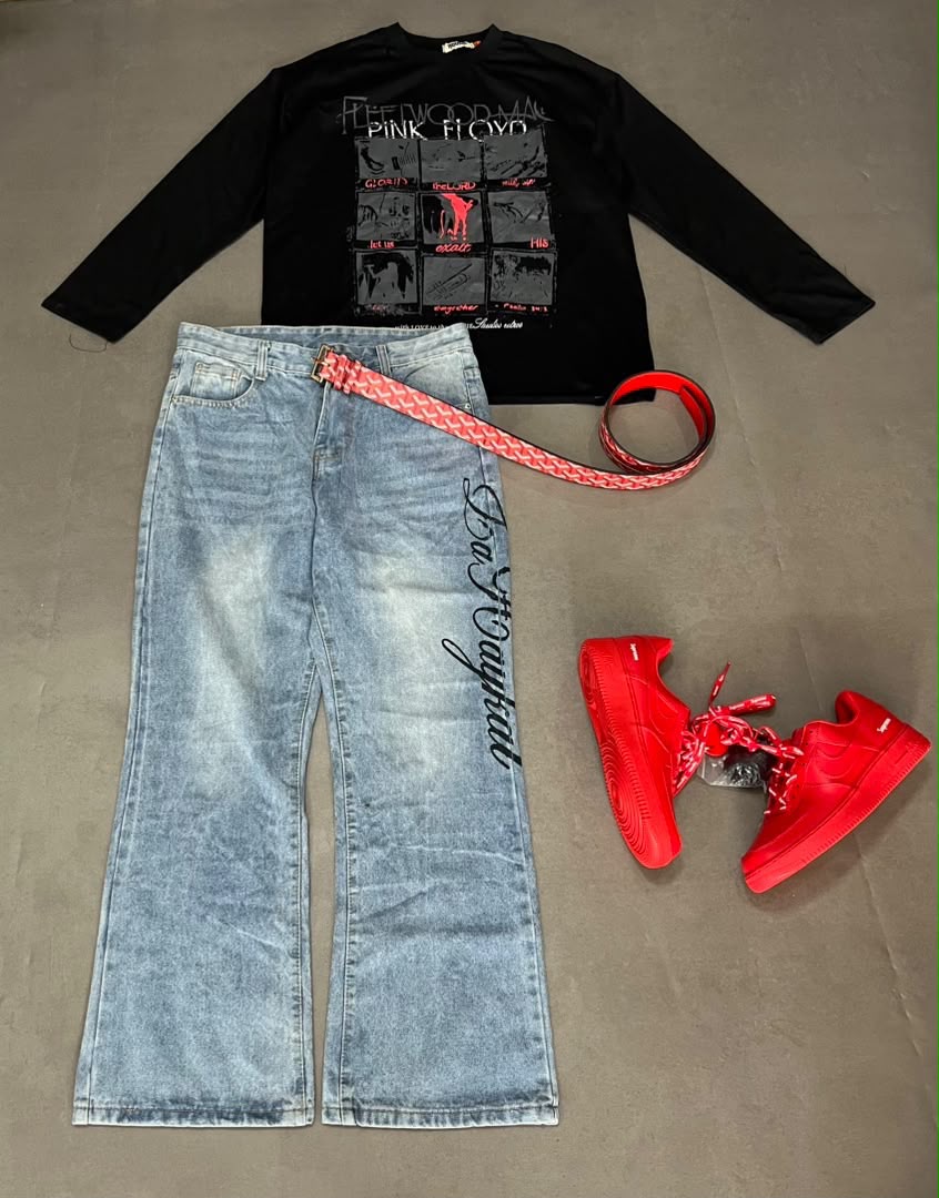 Pantalon flare - modèle 1