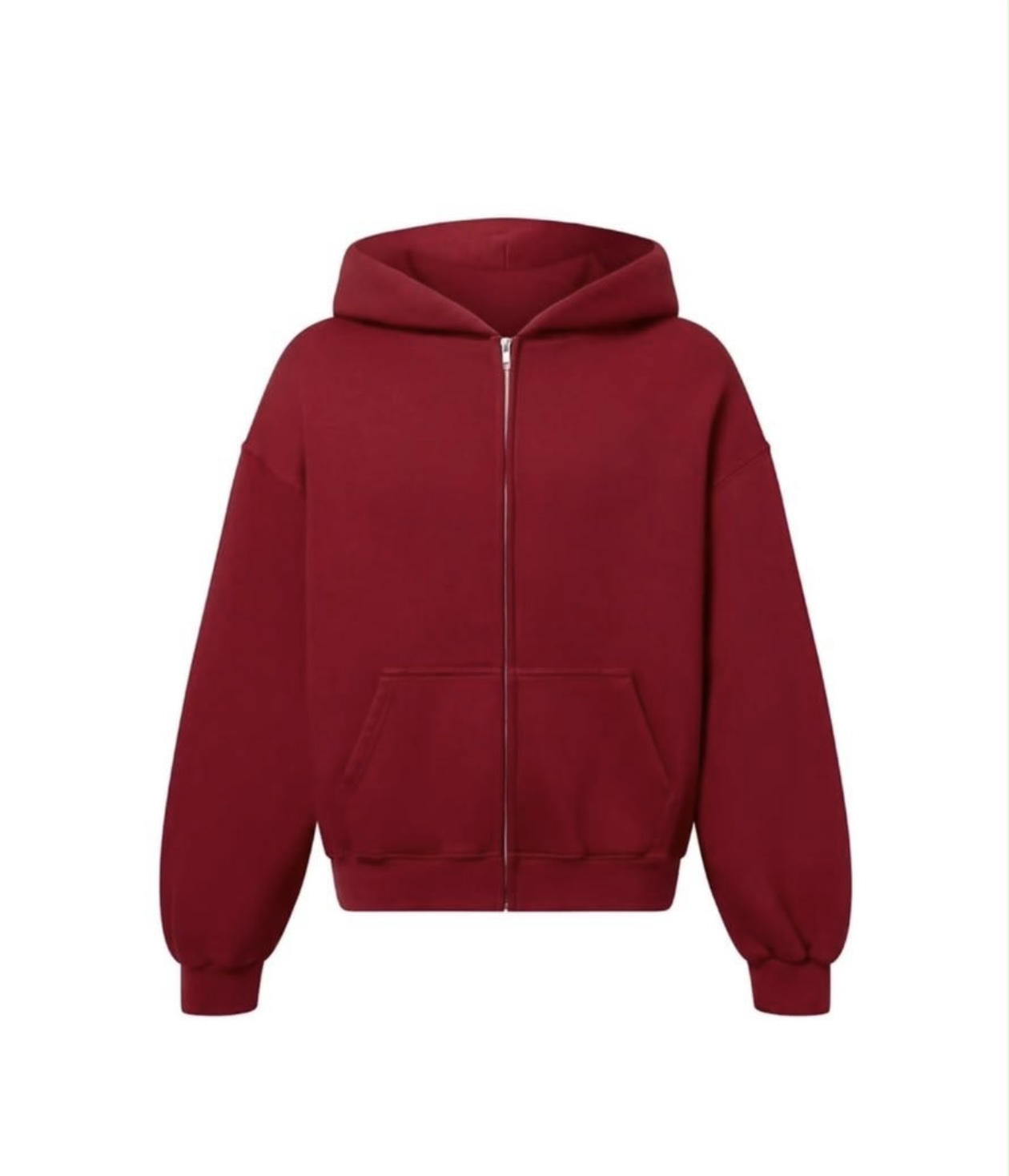 Pull zip - rouge