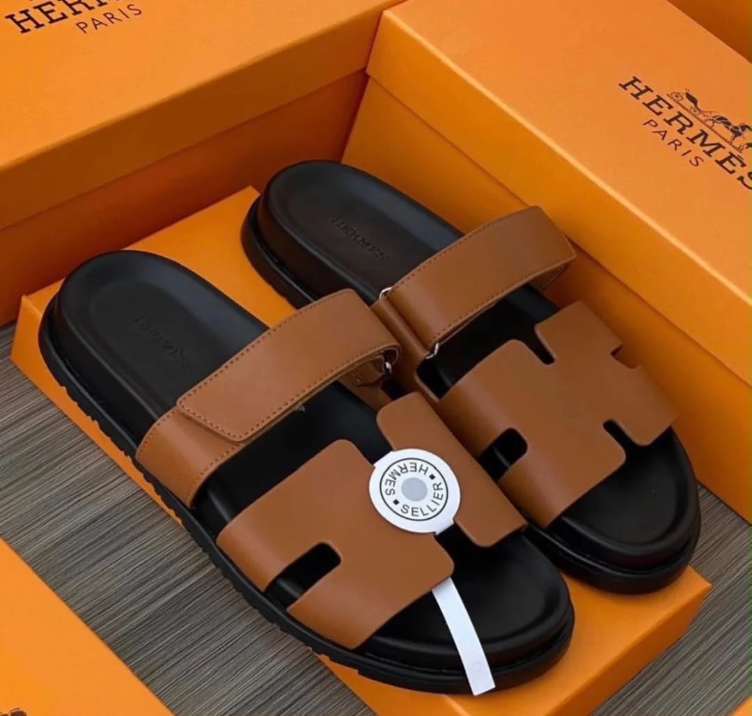 Sandales Hermès - camel