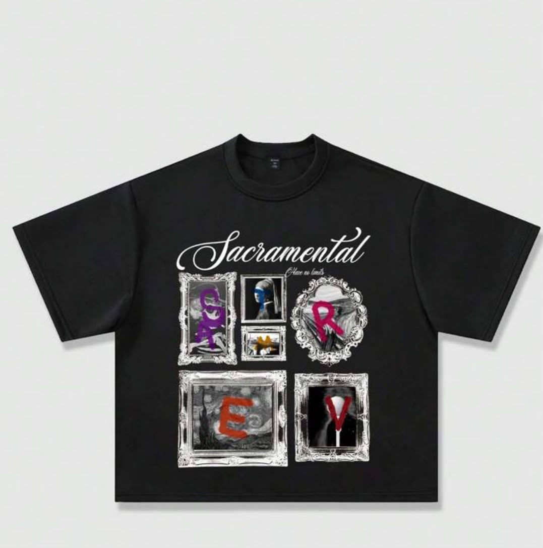 T-shirt oversize · manches courtes - modèle 3