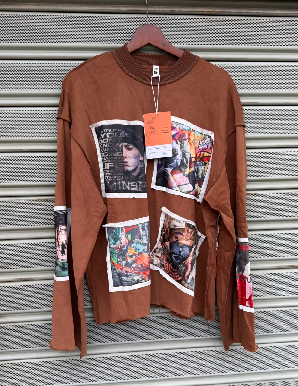 T-shirt oversize · manches longues - modèle 3